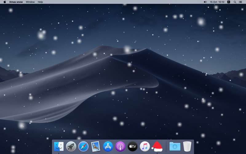 Xmas snow 1.5.4 for Mac screenshot