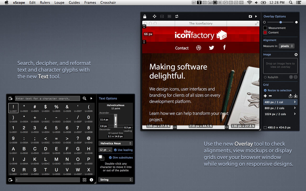 xScope 4.7.2 for Mac screenshot